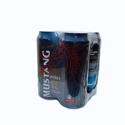 Mustang Hořký 12 pivo ležák světlý PACK 4x500ml